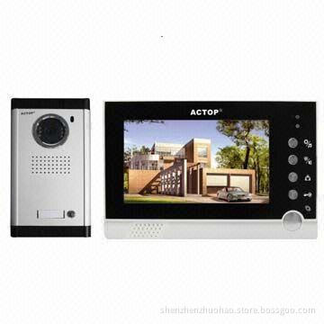 7-inch Night Vision Video Intercom System for Villa